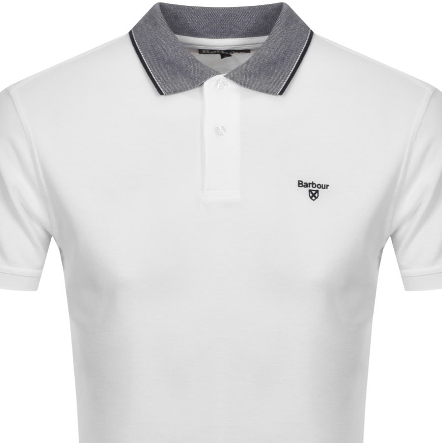 Alternative Image for ProductBarbour Abbey Polo T Shirt White2